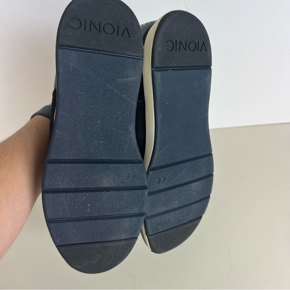Vionic Cosmic Calina Blue Camo Comfort Sneaker Shoes Womens Size 9 W Slip On - Picture 10 of 10